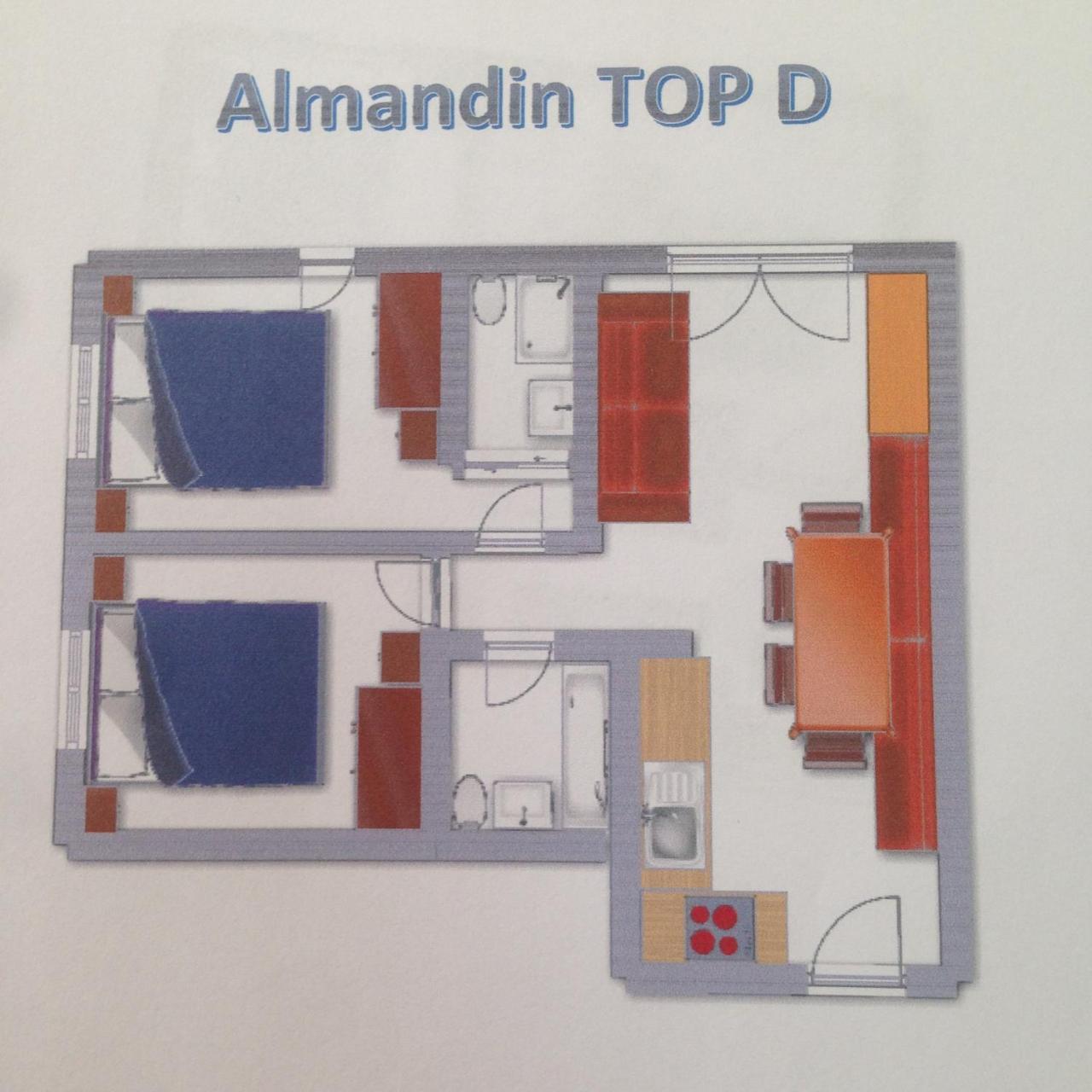 Almandin Apartments Ишгъл Екстериор снимка