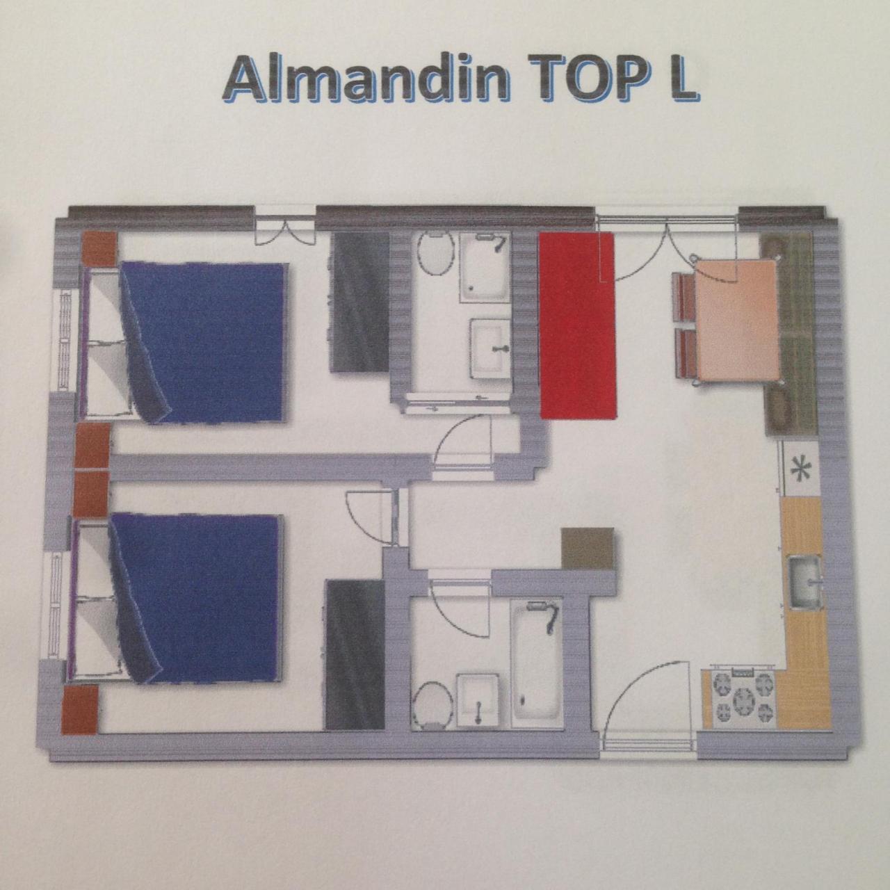Almandin Apartments Ишгъл Екстериор снимка